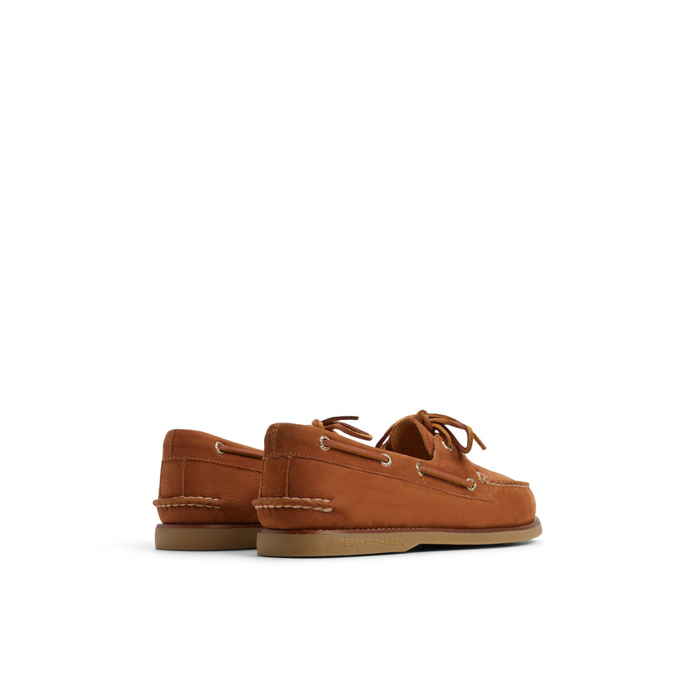 Gold Authentic Original™ 2-Eye Lite Boat Shoe Light Brown Men's Leather