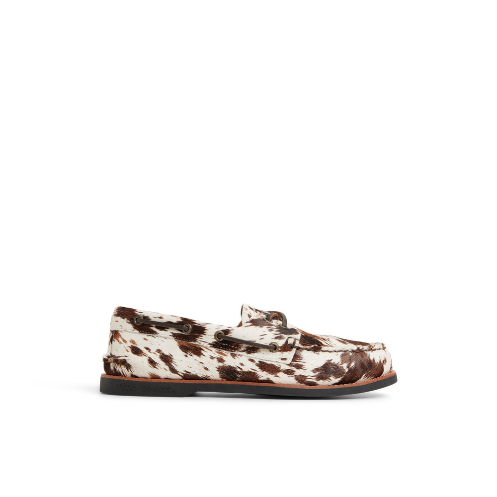 Authentic Original™ Cloud Boat Shoe White Print