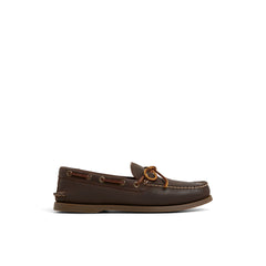 Authentic Original™ 1-Eye Boat Shoe Dark Brown