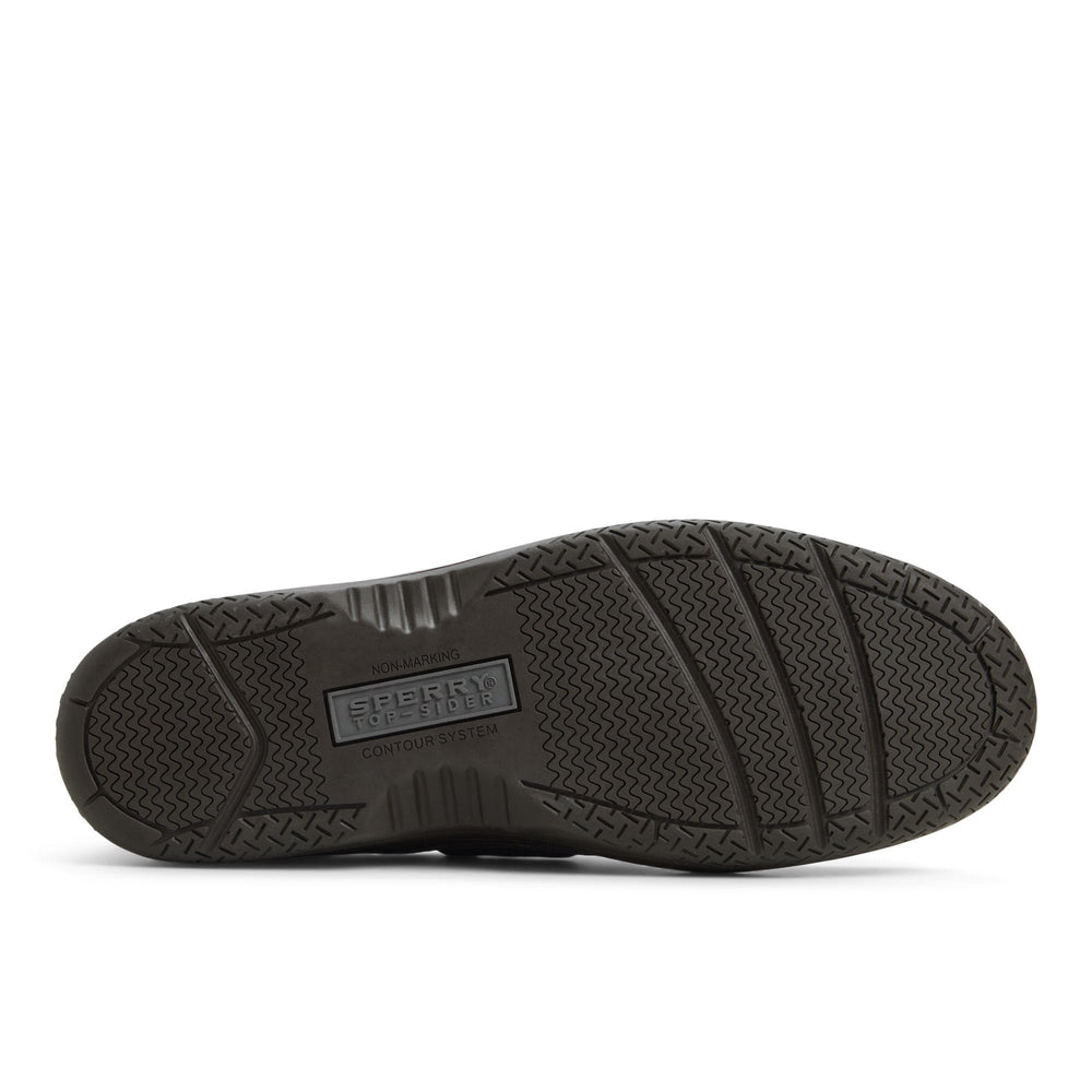 Billfish 3-Eye Boat Shoe Charcoal