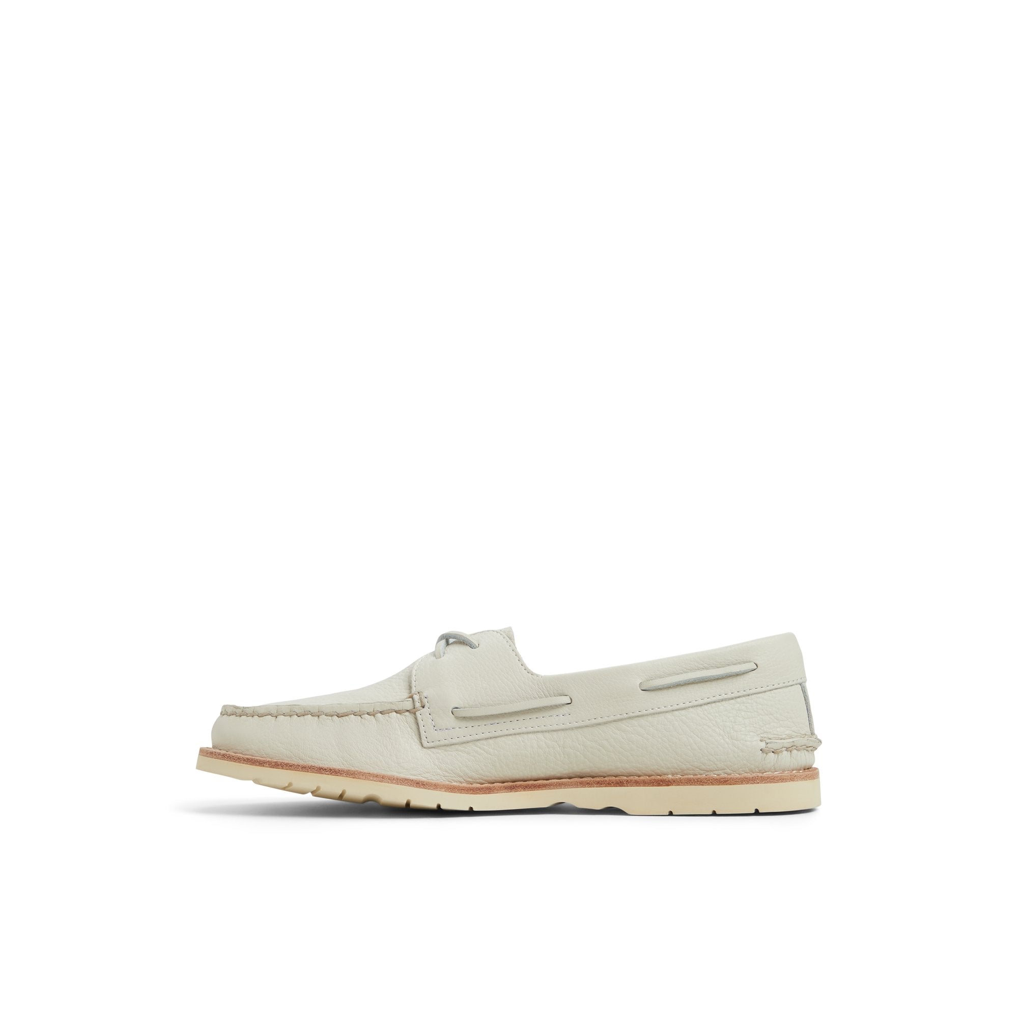 Authentic Original™ 2-Eye Lite Boat Shoeripple Cream Men's Leather