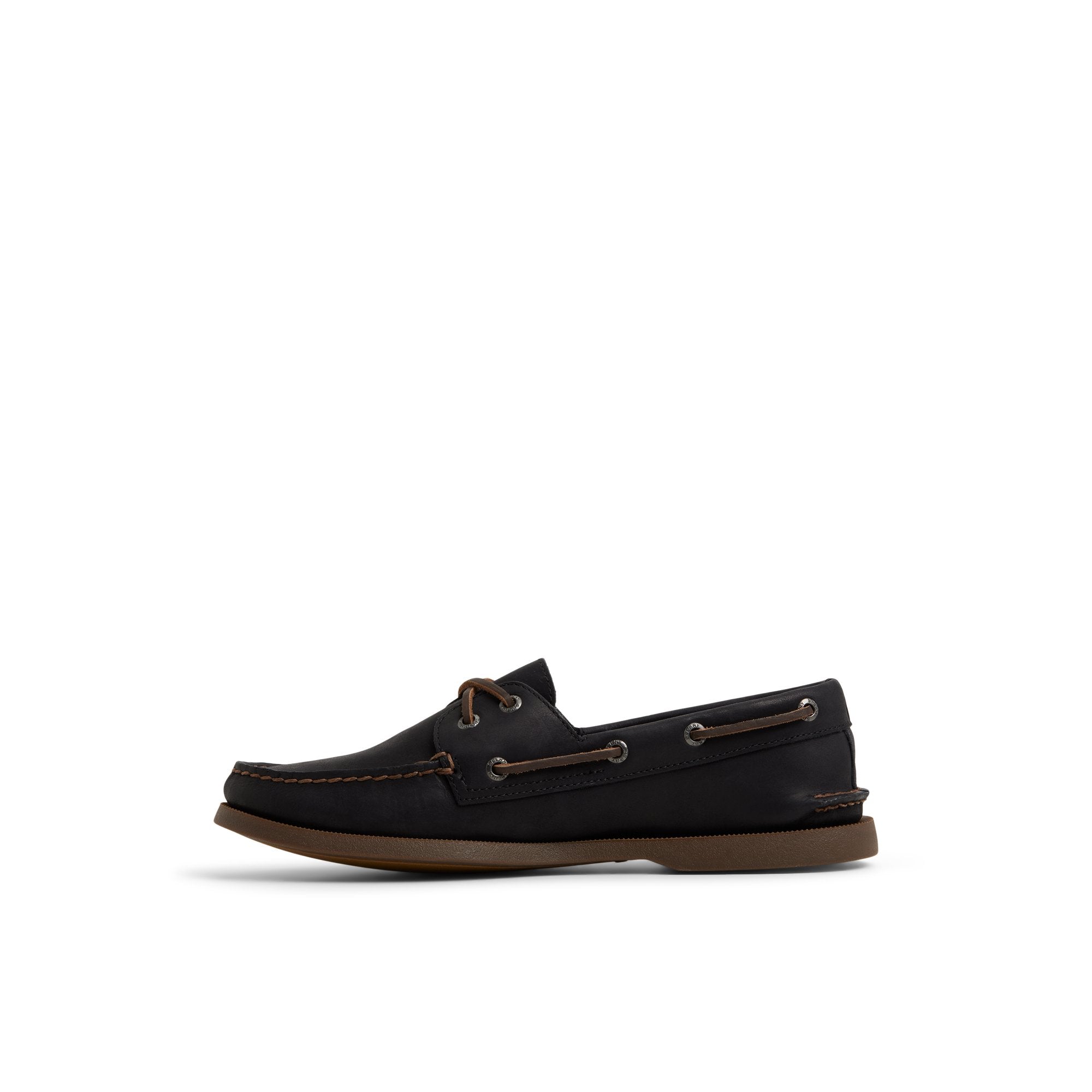 Authentic Original™ 2-Eye Lace Boat Shoe Other Black