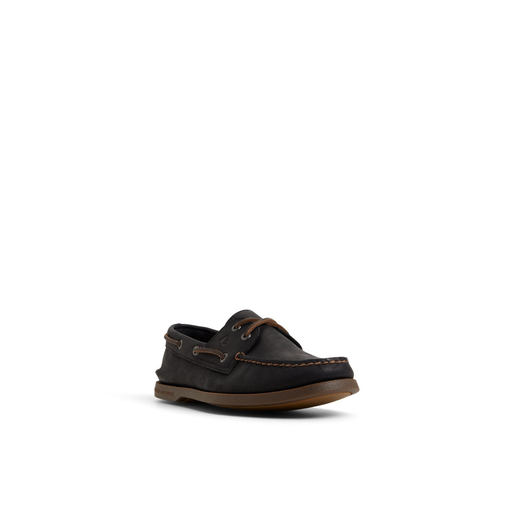 Authentic Original™ 2-Eye Lace Boat Shoe Other Black