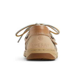 Bluefish 2-Eye Boat Shoe Linen Multi