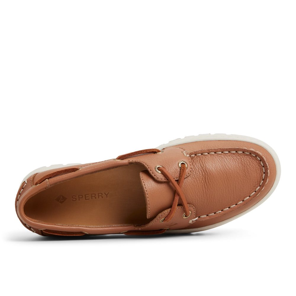 Keely Boat Shoe Tan