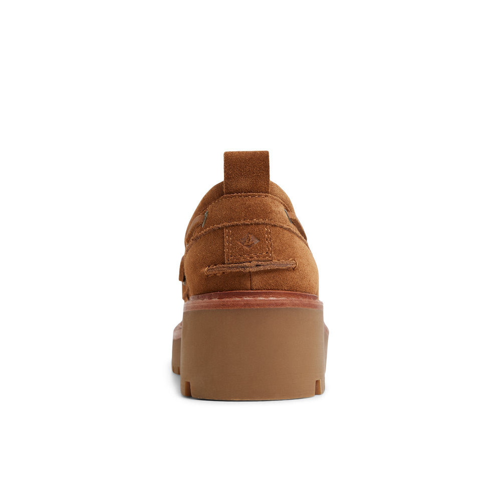 Authentic Original™ Lug 2-Eye Boat Shoe Tan