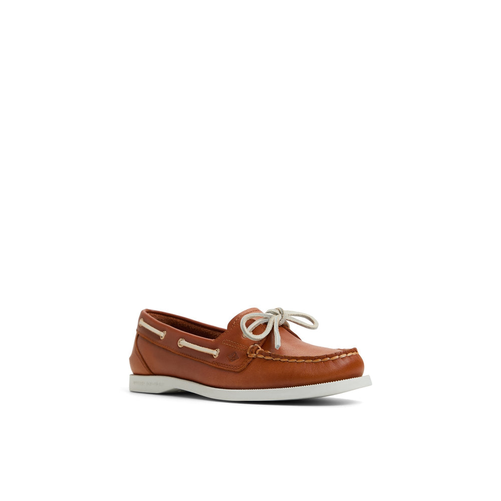 Authentic Original™ 1 Eye Boat Shoe Other Brown Women's Leather