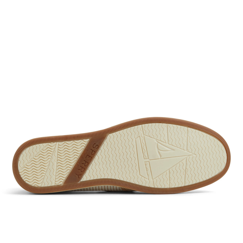 Coastfish 2 Eye Boat Shoe Linen Multi