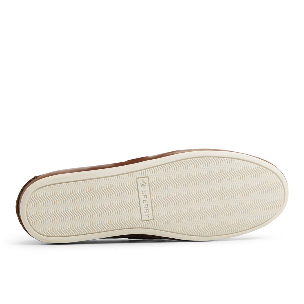 Slim Boat Shoe Tan