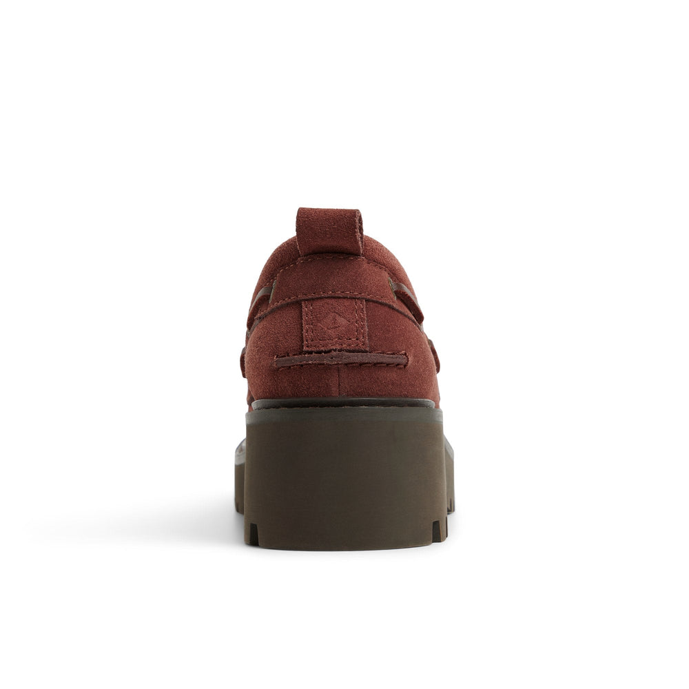 Authentic Original™ Lug 2-Eye Boat Shoe Dark Choco
