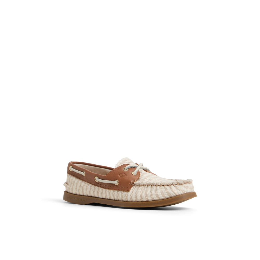 Authentic Original™ 2 Eye Boat Shoe White/Bone Women's Women