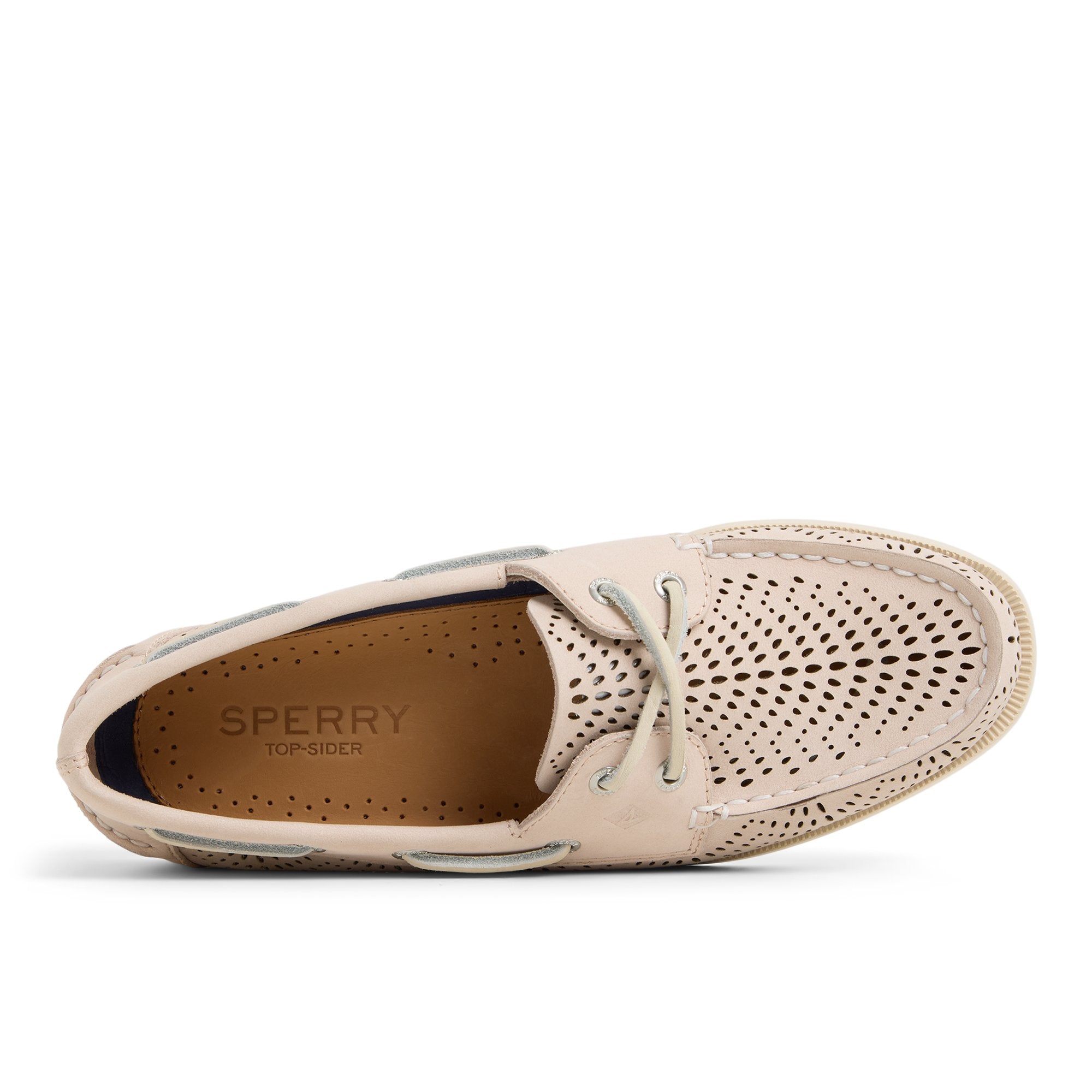 Authentic Original™ 2-Eye Perforated Boat Shoe Light Pink