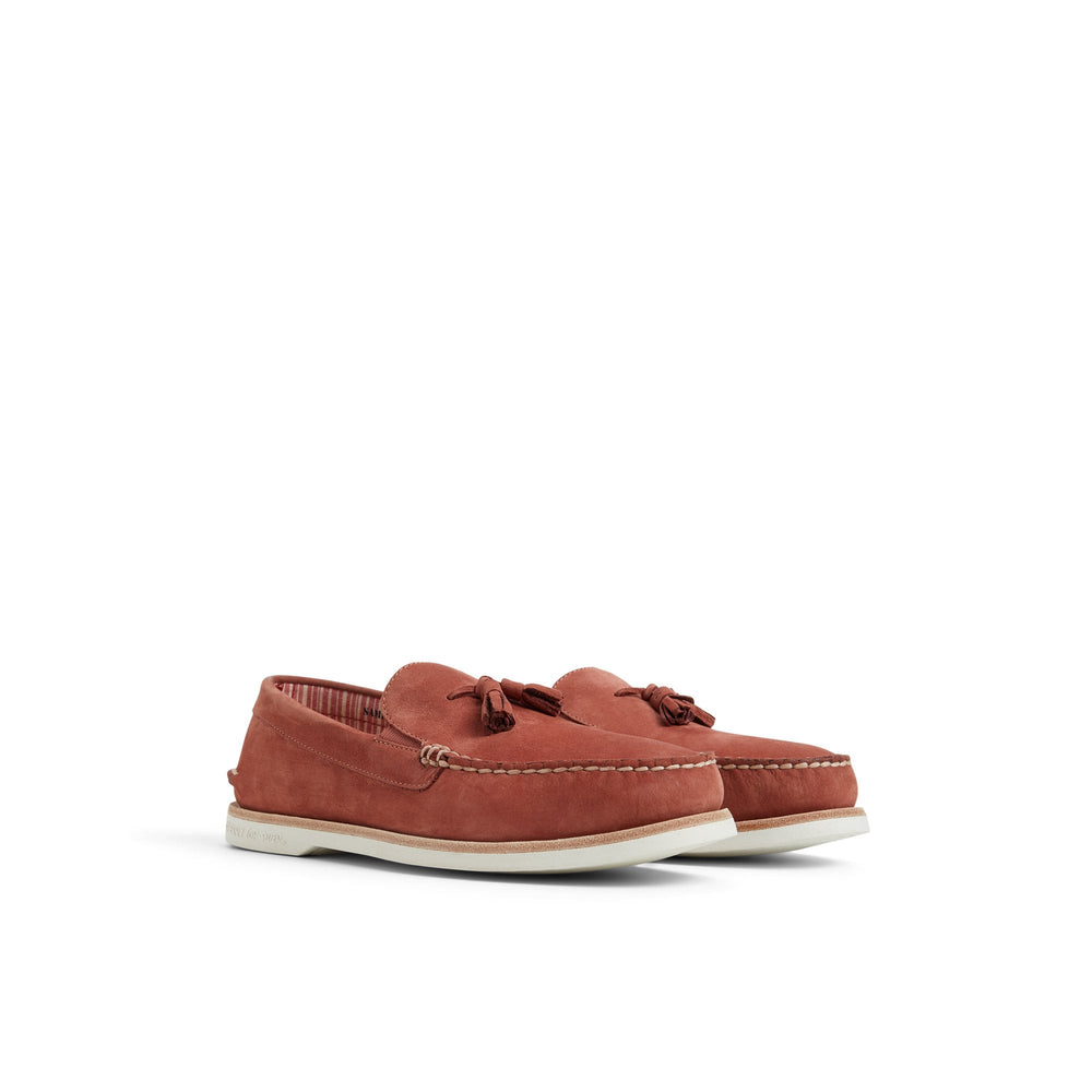 Aotassel Red Men's Loafers & Oxfords