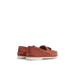 Aotassel Red Men's Loafers & Oxfords