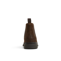 Fenway Pull-on Chelsea Boots Dark Brown