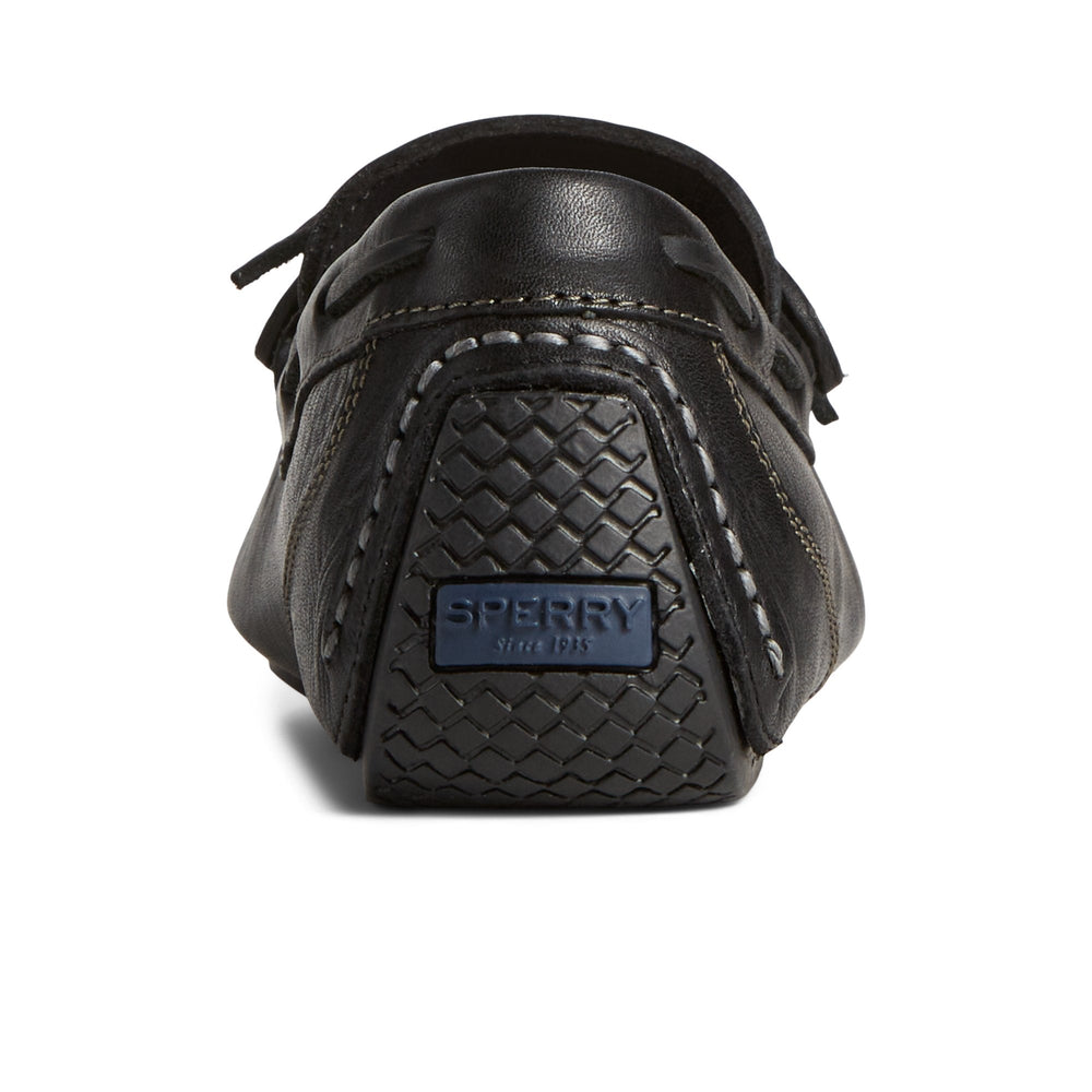 Davenport Pull Up Leather 1-Eye Driver Black