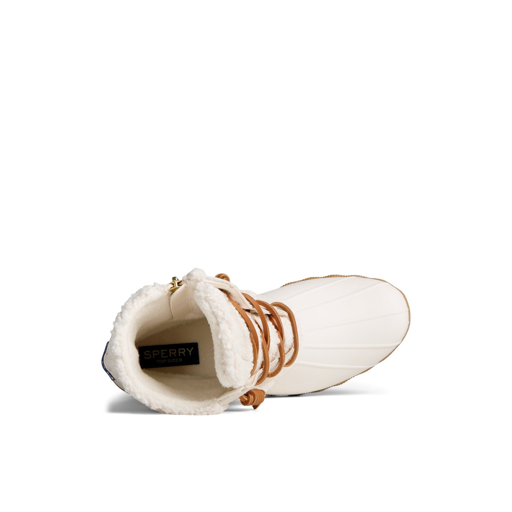 Saltwater™ Rainbow Sherpa Duck Boot Bone