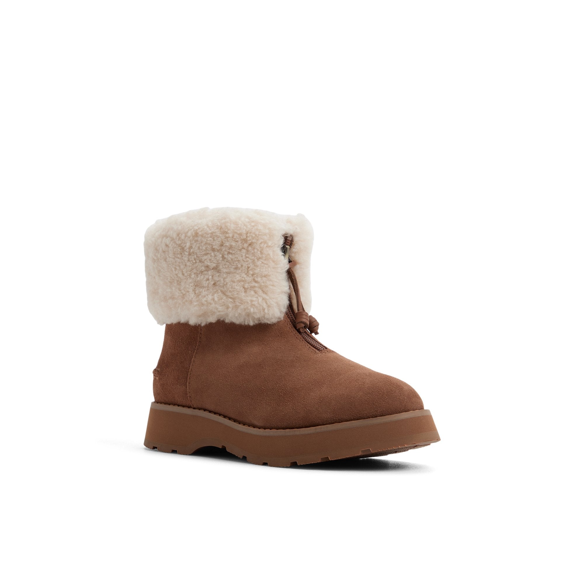 Newbury Zipper Boot Medium Brown