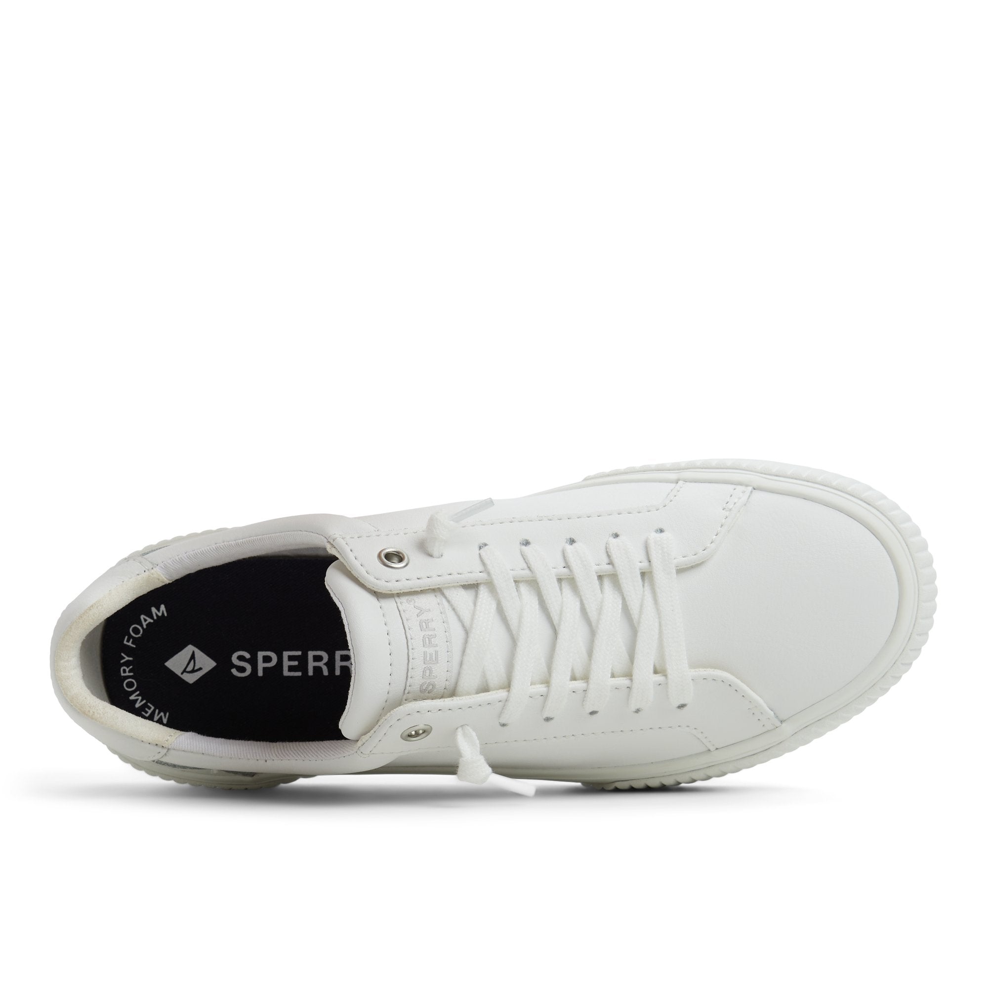 Bermuda Lace to Toe Platform Sneakers White - 2